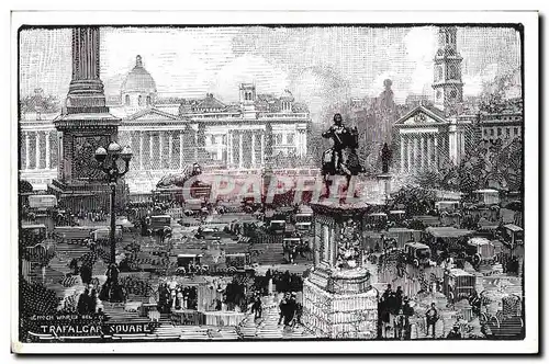 Cartes postales London Trafalgar Square