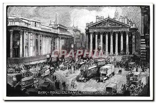 Cartes postales Bank Poyal Exchange London