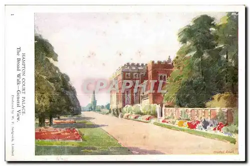 Cartes postales Hampton Court Palace The Broad Walk Geberal View