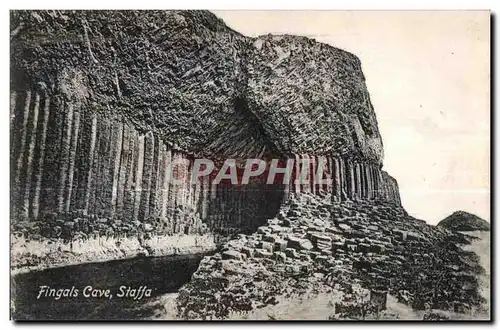 Ansichtskarte AK Fingals Cave Staffa