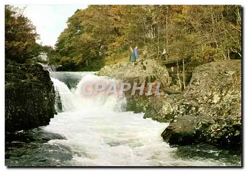 Ansichtskarte AK Skelwith Force Langdale