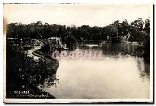 Cartes postales Buenos Aires lago de Palermo Argentina Argentine
