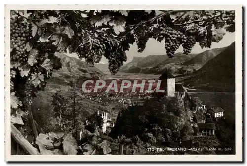 Cartes postales Merano Castel Tirolo Austria