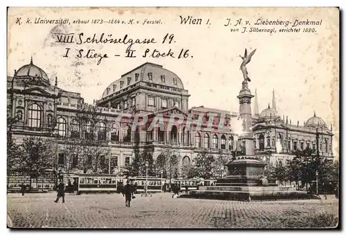 Cartes postales Wien Liebenberg Denkmal