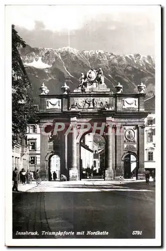 Cartes postales Innsbruck Triumphpforte mit Nordkette
