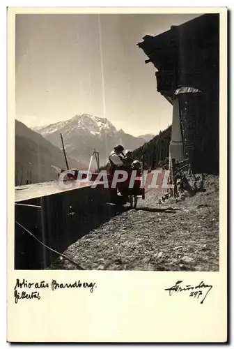 Cartes postales Aufnahme und verang hans hruschka mayrhof tirol jede nachnmug elgene Handarbit