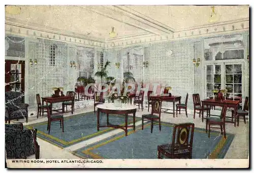 Cartes postales Writing room Hotel Atlantic Chicago