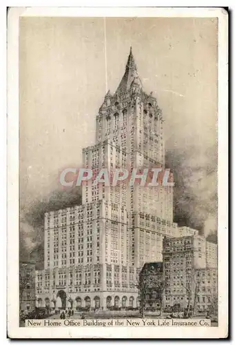 Cartes postales New Home ofice Building of the New York Life InsuranceCo