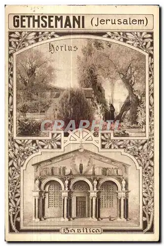 Cartes postales Israel Gethsemani ( Jerusalem ) Basilica Judaica