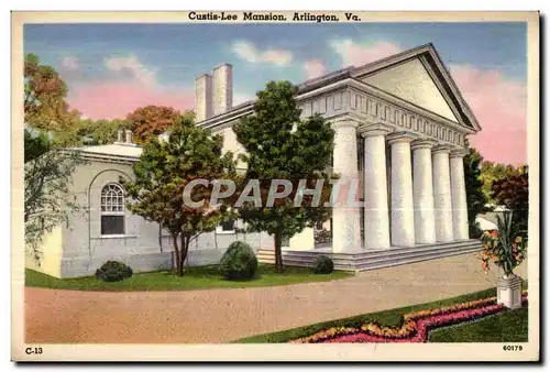Cartes postales Custis Lee Mansion Arlington Va