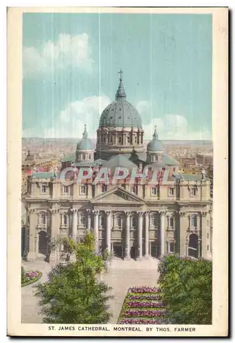 Cartes postales St James Cathedral Montreal by Thos Farmer