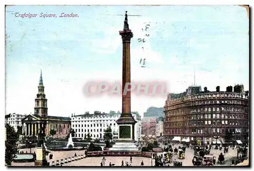 Cartes postales Trafalagar Squre London