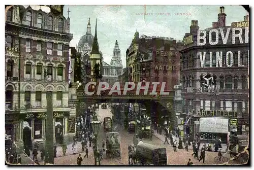 Cartes postales Ludgate Circus London Londres