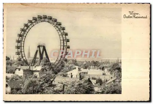 Cartes postales Wien Prater Rieseurad