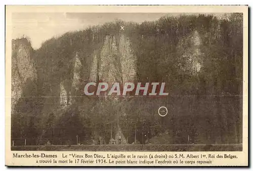 Cartes postales Marche les dames Le Vieux Bon Dieu L aiguille et le ravin