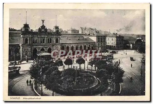 Cartes postales Mainz Hauptbahnhot