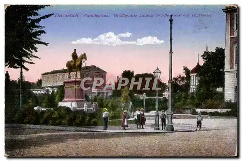 Cartes postales Darmstadt Paradeplate Grothereop Ludiolg