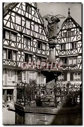 Cartes postales Bernkastel Cues Mosel St Michaelsbronnen auf dem Marktplatz