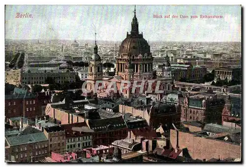 Cartes postales Blick auf den Dom vom Rathausturm