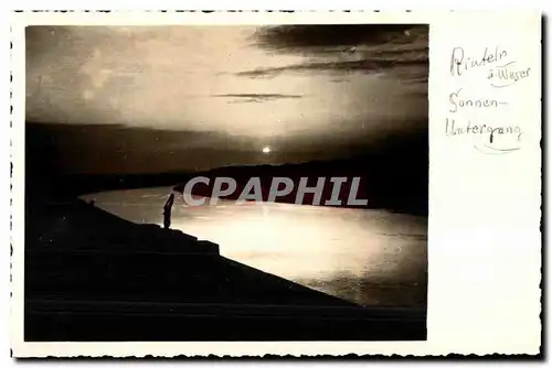 Cartes postales Coucher de soleil Allemagne