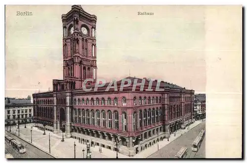 Cartes postales Berlin Rathaus