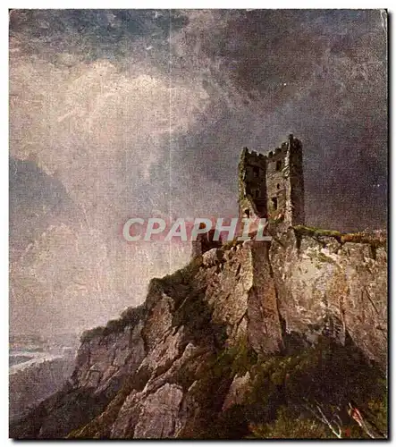 Cartes postales Der Drachenfels Die Kuhnste und trotaigste aller Ruinun die im schonen Rheinstrom sich spiegeln