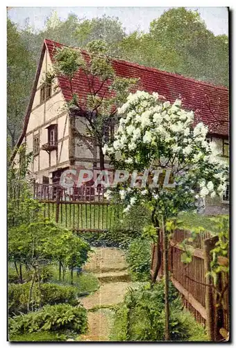 Cartes postales Allemagne Maison