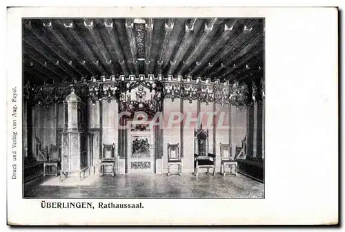 Cartes postales Uberlingen Rathaussaal