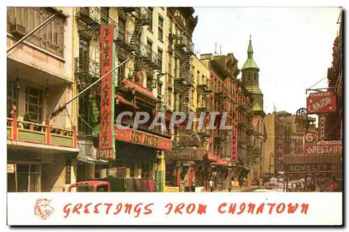 Cartes postales Greetings From Chinatown Chine China Virginia ?