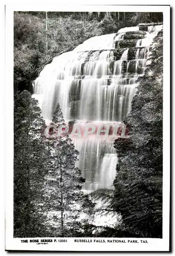 Ansichtskarte AK The Rose Series Russells Falls National Park Tas