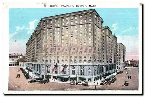 Cartes postales Hotel Statler Boston Mass