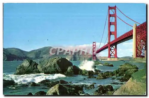 Cartes postales Golden Gate Bridge This is thw world s tallest and largest single span suspension bridge
