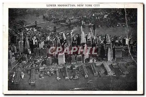 Cartes postales Lower Manhattan New York City