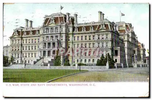 Cartes postales U S War State And Navy Departments Washington D C