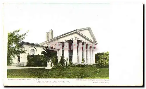 Cartes postales Lee Mansion ARlington VA