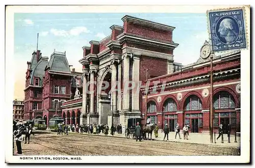 Cartes postales North Station Boston Mass