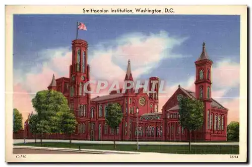 Cartes postales Smithsonian Institution Washington D C