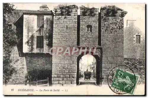 Cartes postales Guerande La Porte de Saille