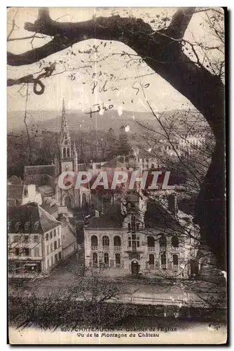 Chateaulin - Quartier de l Eglise - Cartes postales