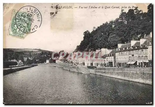 Chateaulin - Vue sur l Aulne et le Quai Carnot - Cartes postales