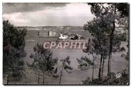 Carantec - Cartes postales moderne - L Ile Louet et le Chateau du Toureau -