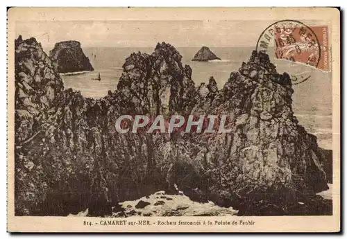 Camaret sur Mer - Rochers Festonnes a la Pointe de Pen-Hir - Cartes postales