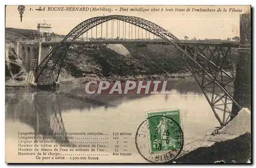 La Roche Bernard - Pont Metallique - Cartes postales