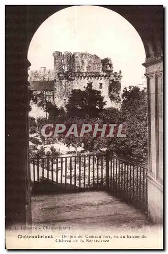 Chateaubriant - Donjon du Chateau Fort - Cartes postales