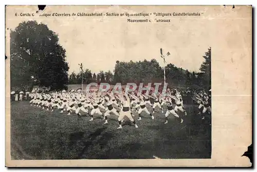 Chateaubriant - Section de Gymnastique - sports - Castelbriantais - Ansichtskarte AK