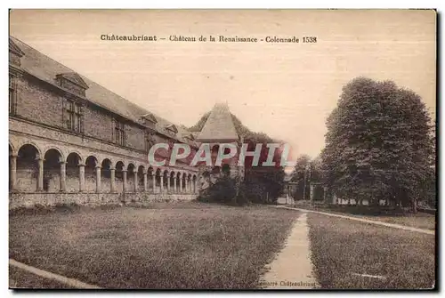 Chateaubriant - Chateau de la Renaissance - Ansichtskarte AK