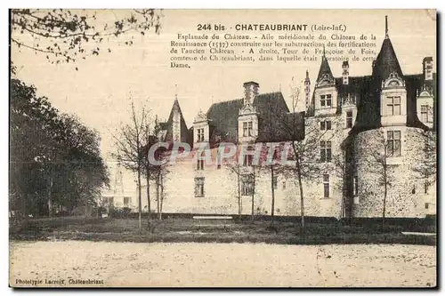 Chateaubriant - Esplanade du Chateau - Cartes postales