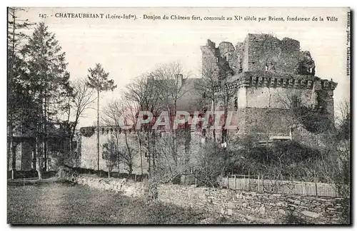 Chateaubriant - Donjon du Chateau Fort - Ansichtskarte AK