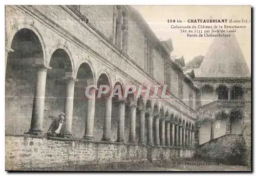 Chateaubriant - Chateau de la Renaissance - Colonnade - Cartes postales