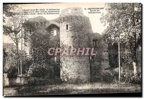 Chateaubriant - Entree du Chateau Fort - Cartes postales